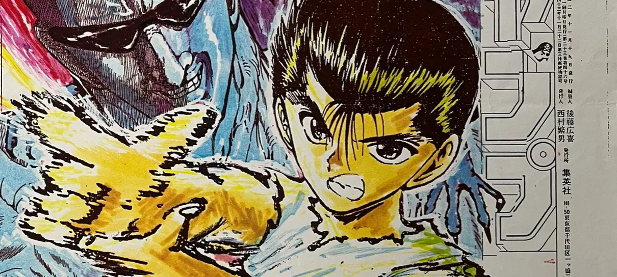 Togashi está de volta! e Traz arte Épica de Yu Yu Hakusho!